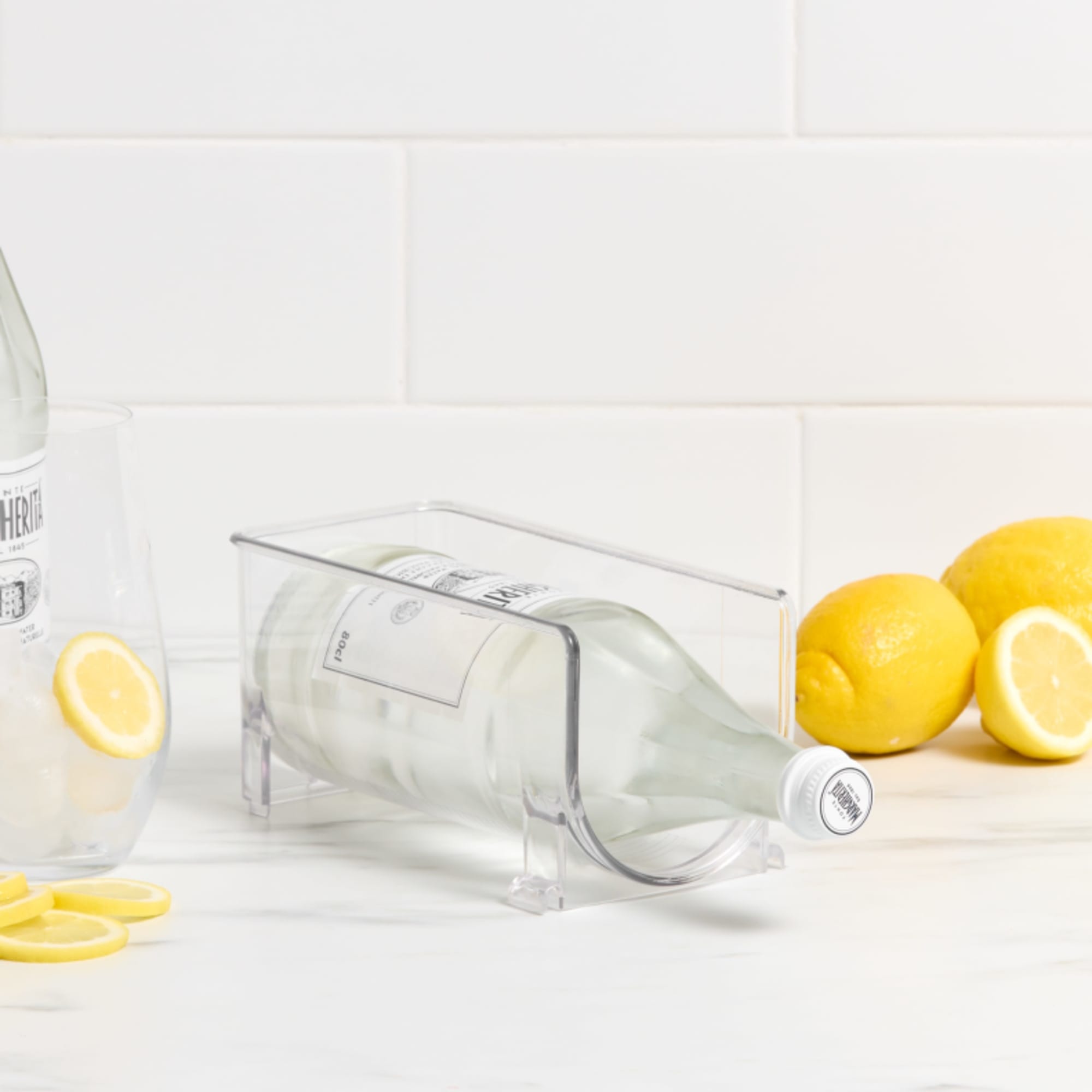 Clear Stackable Bottle Holder Kitchen Warehouse™